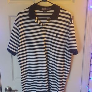 2xl polo striped shirt short sleeve